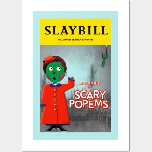 Broadway Zombie Scary Popems Slaybill Posters and Art